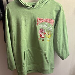 Strawberry Shortcake Green Hoodie